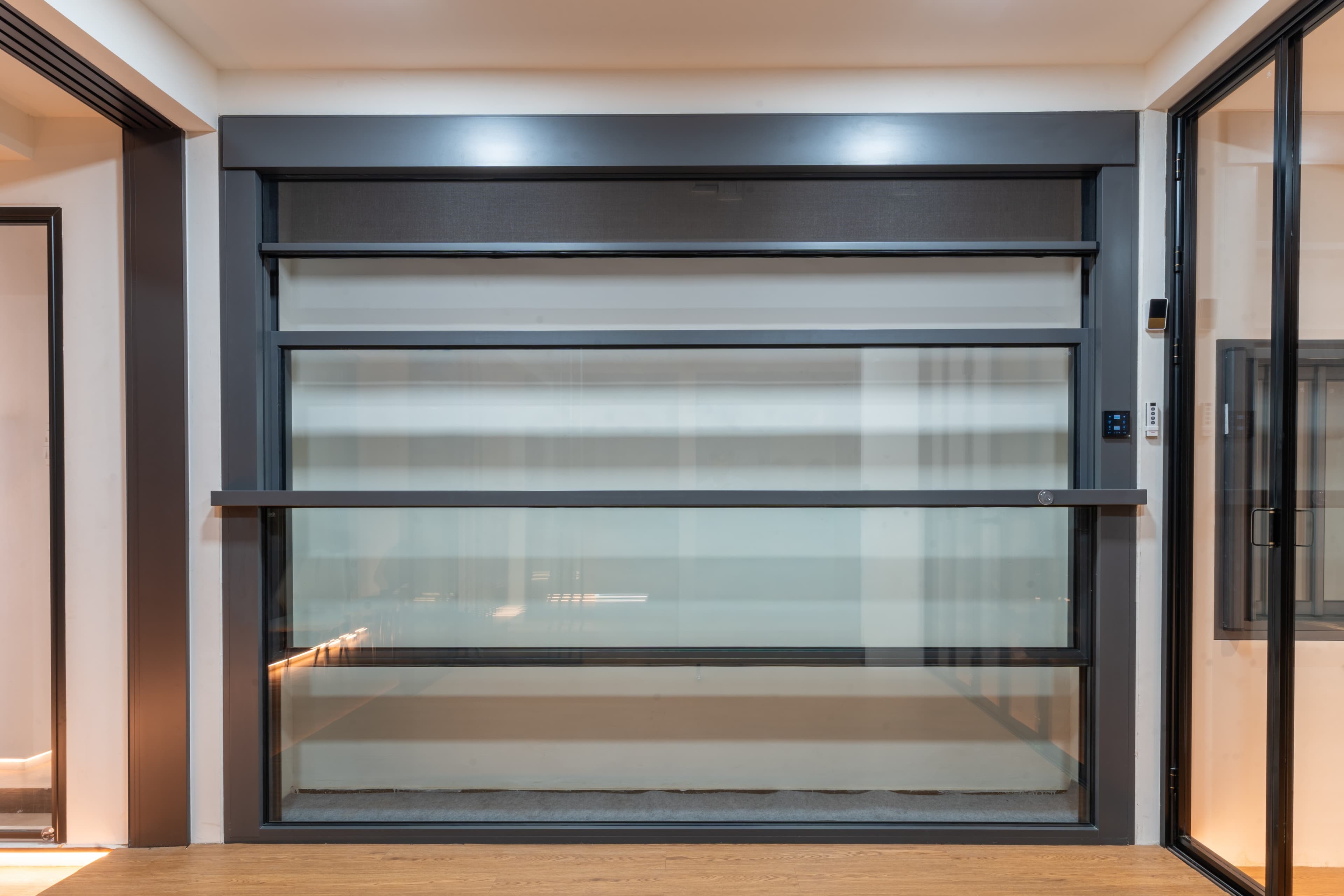 Motorized Vertical Sliding Window